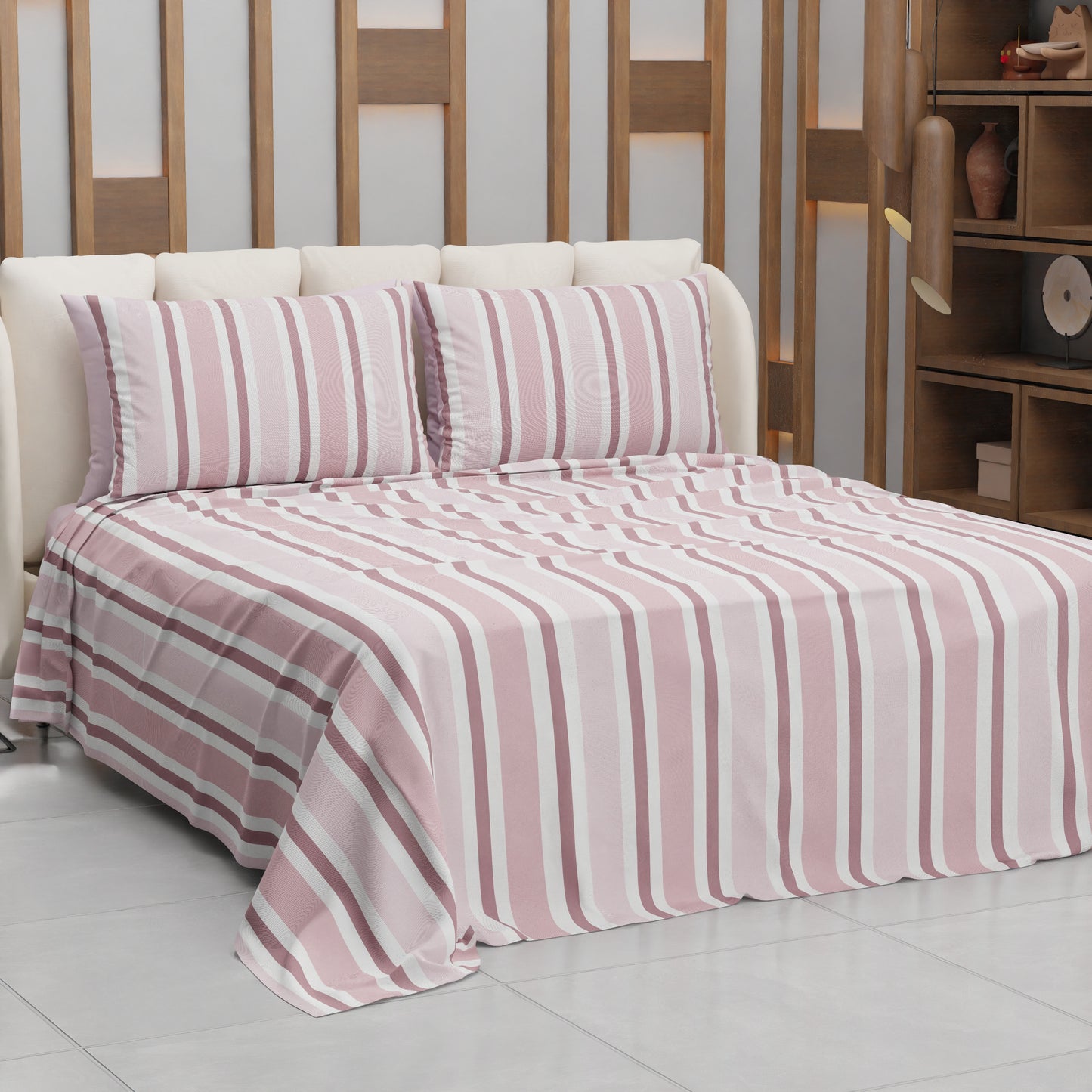 Copriletto Estivo, Coperta Leggera, con Federe Mille Righe 35