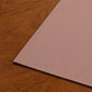 Runner da tavola effetto velluto Cipria, 55 × 150 cm — dettaglio tessuto e finiture