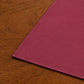 Runner da tavola effetto velluto Fucsia, 55 × 150 cm — dettaglio tessuto e finiture