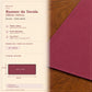 Runner da tavola effetto velluto Fucsia, 55 × 150 cm — scheda misure e contenuto