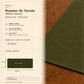 Runner da tavola effetto velluto Verde Oliva, 55 × 150 cm — scheda misure e contenuto