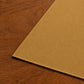 Runner da tavola effetto velluto Oro, 55 × 150 cm — dettaglio tessuto e finiture