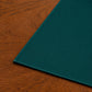Runner da tavola effetto velluto Ottanio, 55 × 150 cm — dettaglio tessuto e finiture