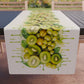Promo Cucina Fruit Kiwi e Uva Tovaglia in Stampa Digitale + Tovaglia Trasparente + Runner in Omaggio.