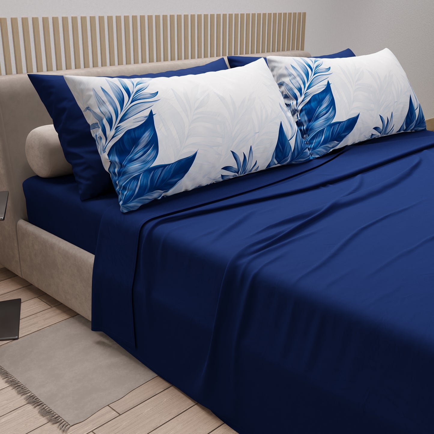 Lenzuola in Cotone, Completo Letto con Federe in Stampa Digitale Sydney