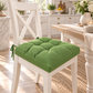 Coussins pour Chaises Housse de Chaise Shabby Chic Uni Vert