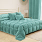Couette, Couette d'hiver réversible en velours doux et chaud Tiffany