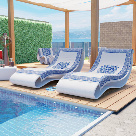 Microfibre Beach Towel, Beach Towel, Sunbed Towel, La Dolce Vita