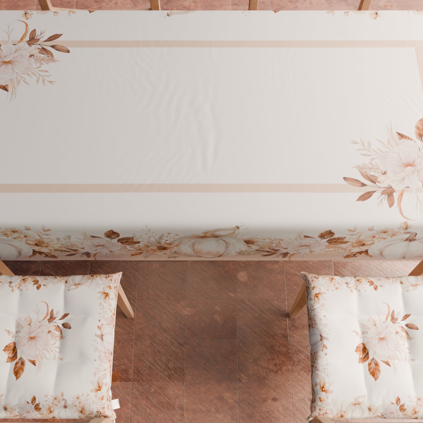 Coussins pour chaises Housses de chaise 6 pièces Autumn Flowers