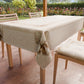 Tovaglia Antimacchia Fiocco Beige Stampa Digitale 4K Made in Italy | PETTI