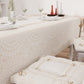 Cuscini per Sedie Coprisedia 6 Pezzi Fiocco Beige
