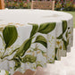 Tovaglia Rotonda Antimacchia Elegante - Ideale per cucina e sala da pranzo - Floral
