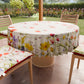 Nappe Ronde Anti-taches Élégante - Idéale pour cuisine et salle à manger - Floral 10