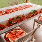 Cuscini per Sedie Coprisedia 6 Pezzi Fruit - Melone e Fragola