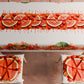 Cuscini per Sedie Coprisedia 6 Pezzi Fruit - Melone e Fragola