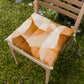 Cuscini per Sedie Coprisedia 6 Pezzi Geo Cerchio Beige