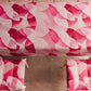 Cuscini per Sedie Coprisedia 6 Pezzi Geo Cerchio Fucsia