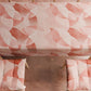 Cuscini per Sedie Coprisedia 6 Pezzi Geo Cerchio Rosa