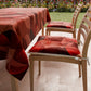 Coussins pour chaises housses de chaise 6 pièces Geo - Cercle Rouge