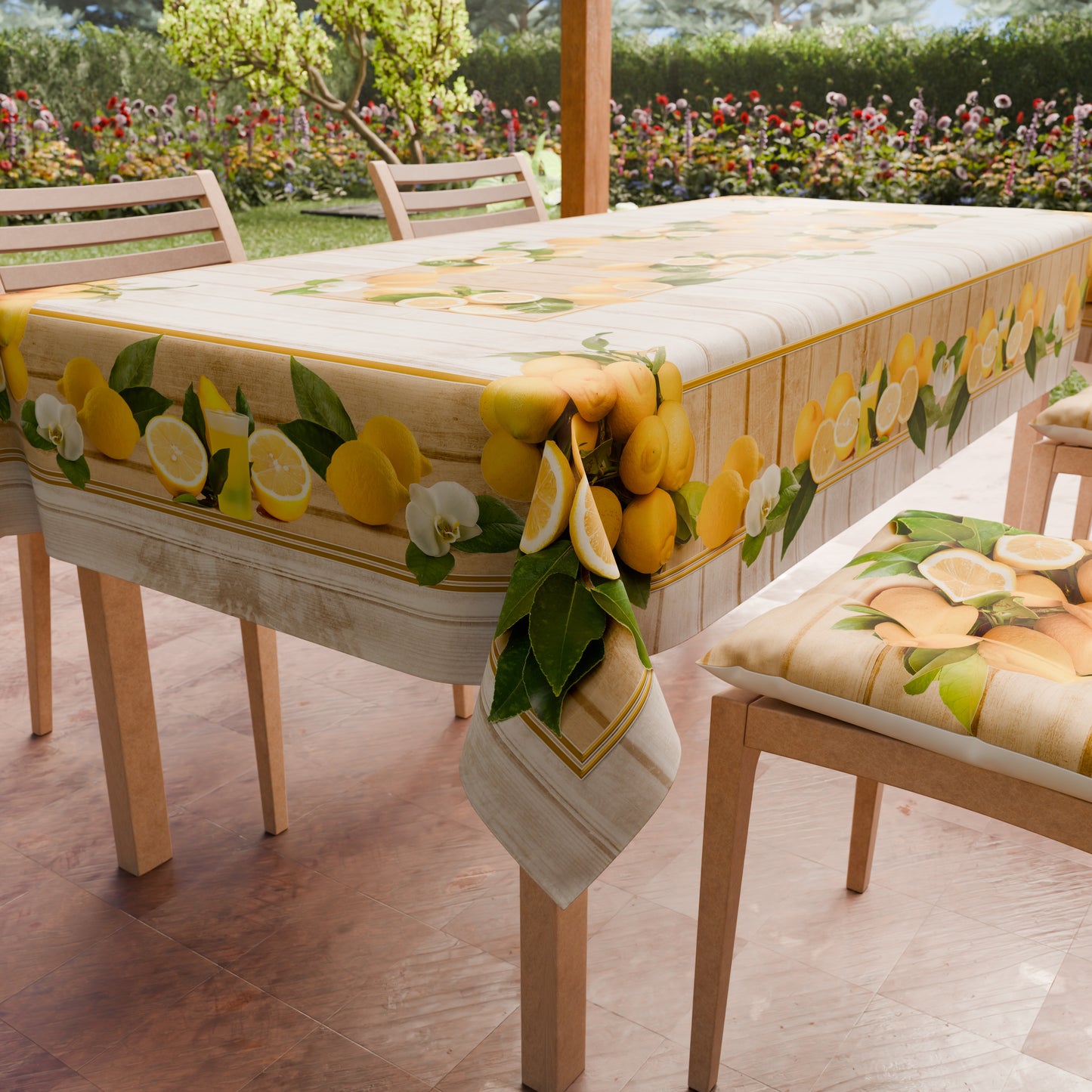 Promo Cucina Lemon Tovaglia in Stampa Digitale + Tovaglia Trasparente + Runner in Omaggio.