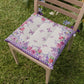 Coussins de Pâques pour chaises housses de chaise Pâques 6 pièces Vichy Violet