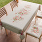 Tovaglia da tavola Antimacchia, Copritavolo da Cucina, Shabby Pois Beige