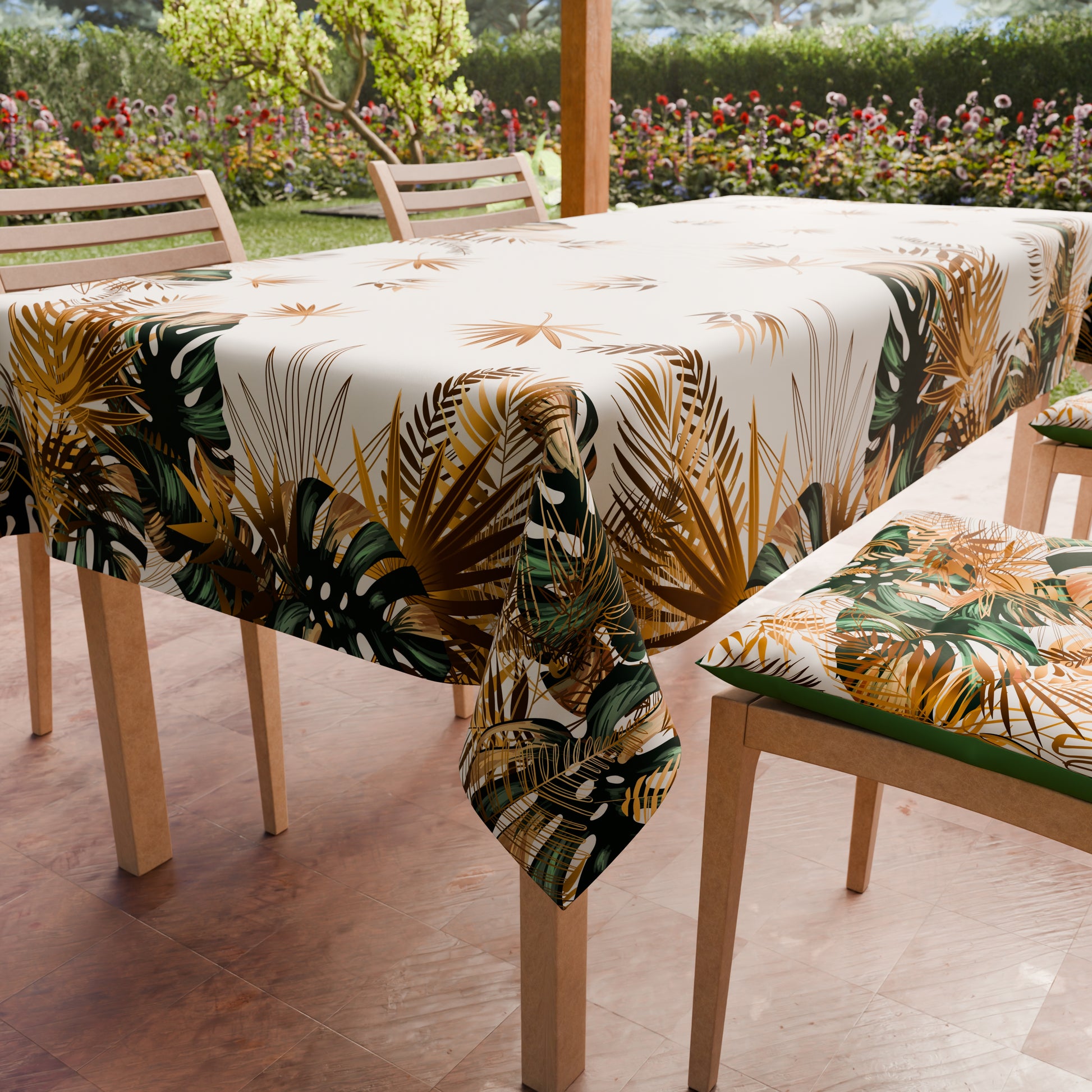 Tovaglia Antimacchia Tropical-04 Stampa Digitale 4K Made in Italy | PETTI