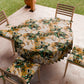 Nappe Ronde Anti-taches Élégante - Idéale pour cuisine et salle à manger - Tropical 04