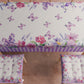 Coussins de Pâques pour chaises housses de chaise Pâques 6 pièces Vichy Violet