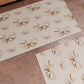 Tappeto Cucina Antiscivolo Passatoia Cucina lavabile, Cucina Fiocco Beige