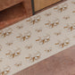 Tappeto Cucina Antiscivolo Passatoia Cucina lavabile, Cucina Fiocco Beige