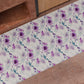 Tappeto Cucina Antiscivolo Passatoia Cucina lavabile, Floreale Viola