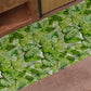 Tapis de cuisine antidérapant, couloir de cuisine lavable, cuisine feuille tropicale