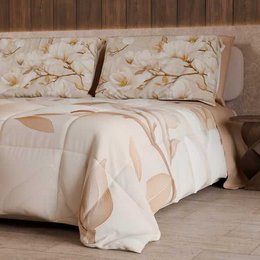 Couette, Edredon Double, Simple, 1 place et Demi Florale 04-175
