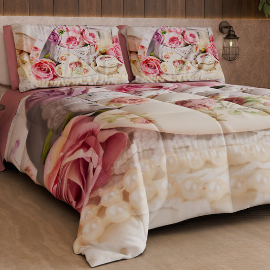 Piumone, Trapunta Matrimoniale, Singola, Piazza e Mezza Shabby 328