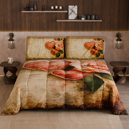 Piumone, Trapunta Matrimoniale, Singola, Piazza e Mezza Shabby 332