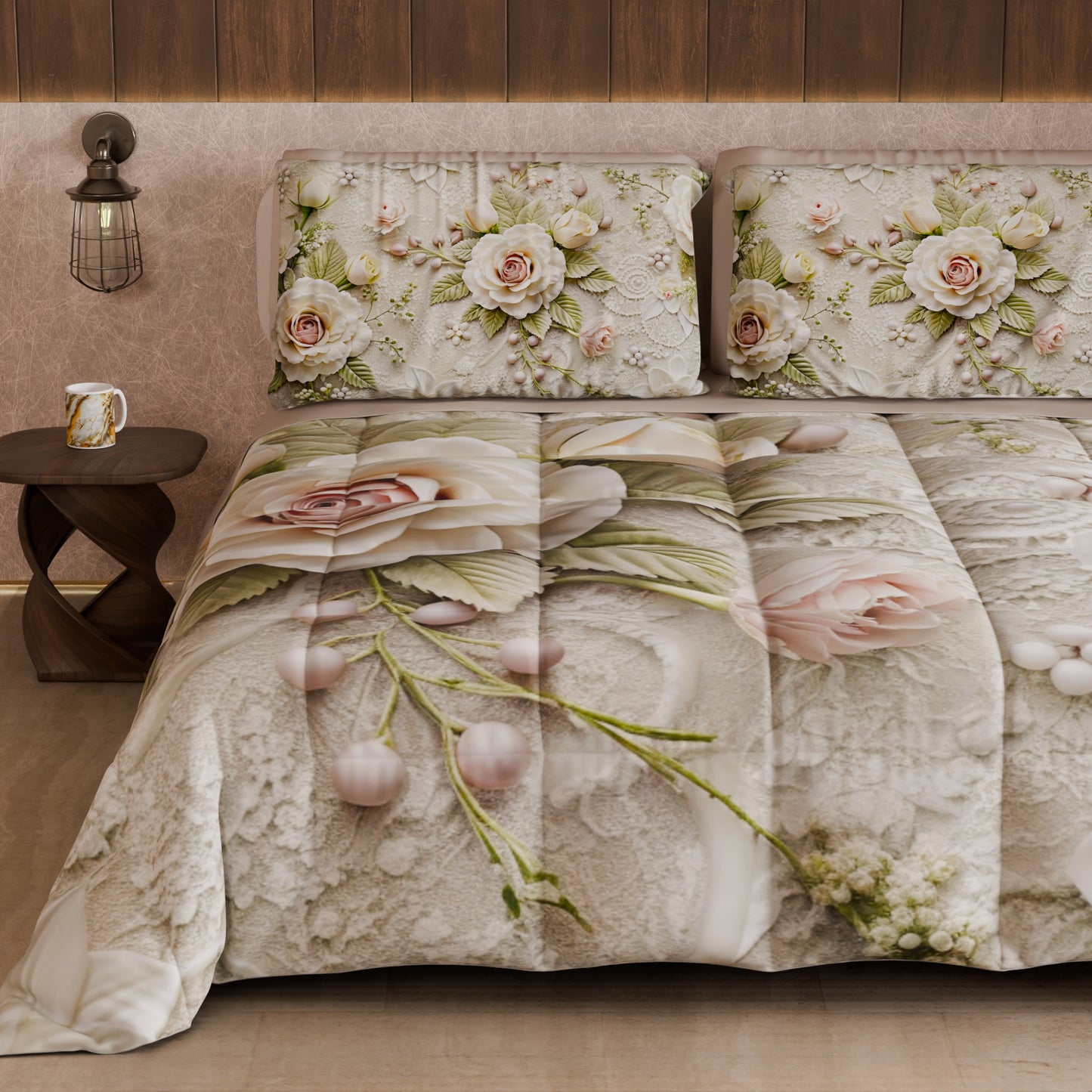 Piumone, Trapunta Matrimoniale, Singola, Piazza e Mezza Shabby 334