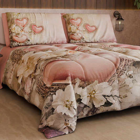 Piumone, Trapunta Matrimoniale, Singola, Piazza e Mezza Shabby 343