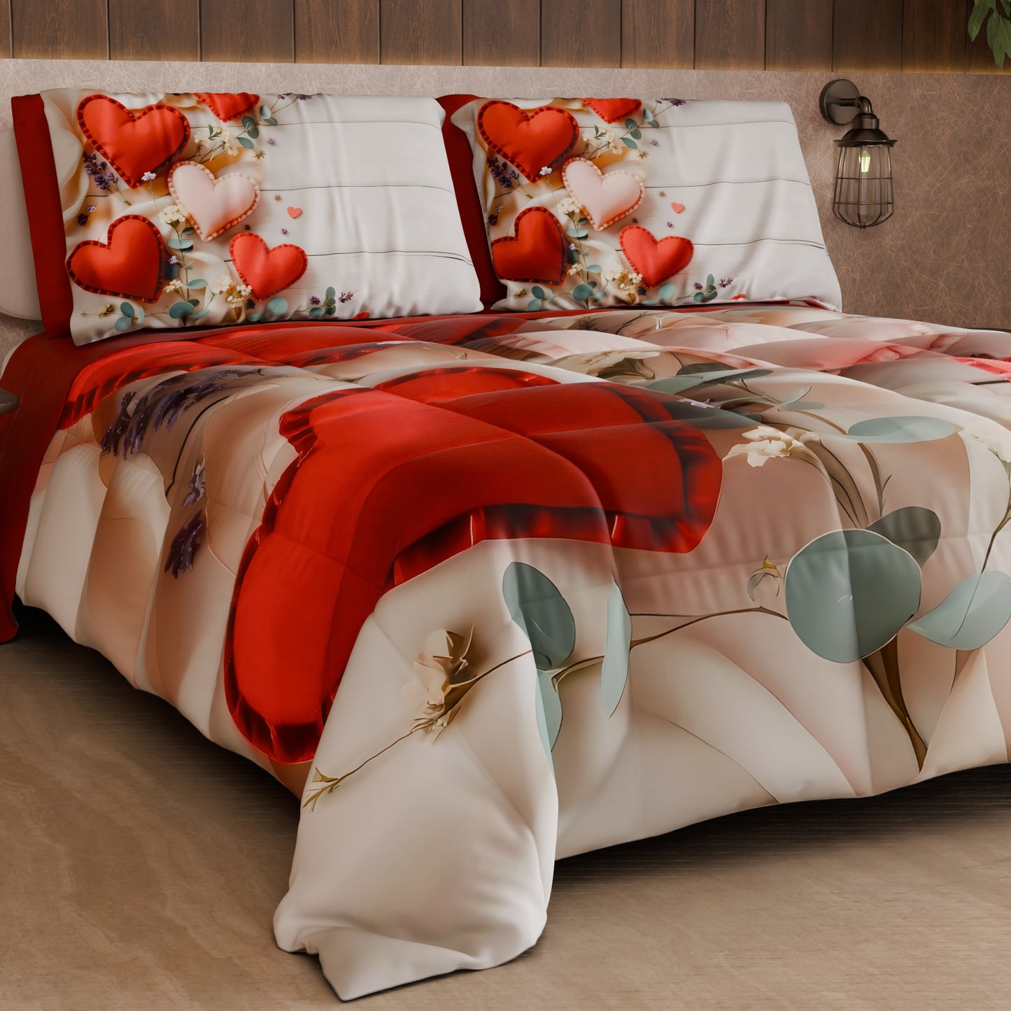 Piumone, Trapunta Matrimoniale, Singola, Piazza e Mezza Shabby 344