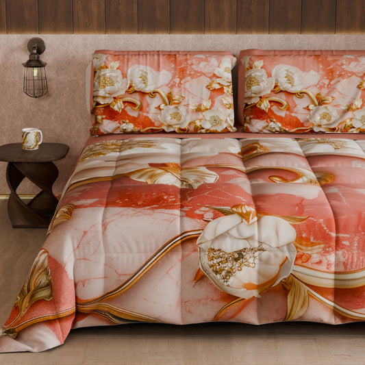 Couette, Edredon Double, Simple, 1 place et Demi Florale 06-11