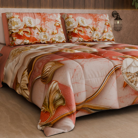 Couette, Edredon Double, Simple, 1 place et Demi Florale 06-11