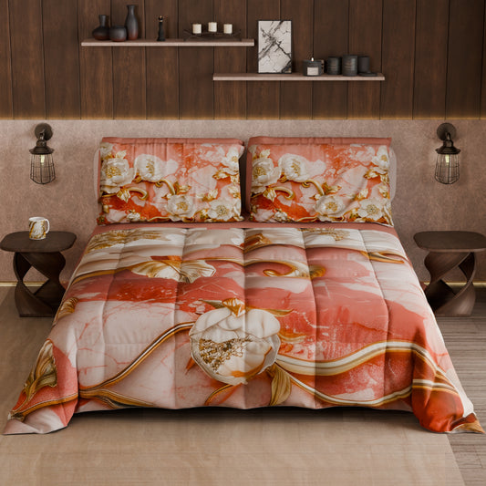 Couette, Edredon Double, Simple, 1 place et Demi Florale 06-11