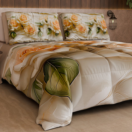 Couette, Edredon Double, Simple, 1 place et Demi Florale 06-12