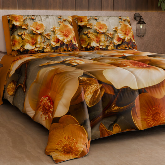Couette, Couverture Double, Simple, Une Place et Demi Florale 06-17