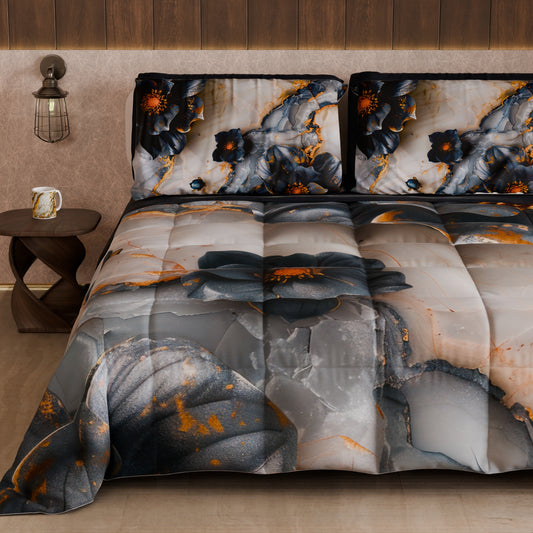 Couette, Couverture Double, Simple, Une Place et Demi Florale 06-18