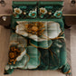 Couette, Couverture Double, Simple, Une Place et Demi Florale 06-19