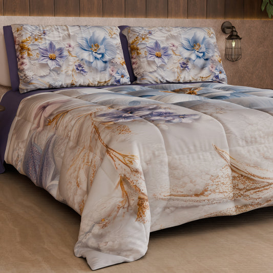 Couette, Edredon Double, Simple, 1 place et Demi Florale 06-4
