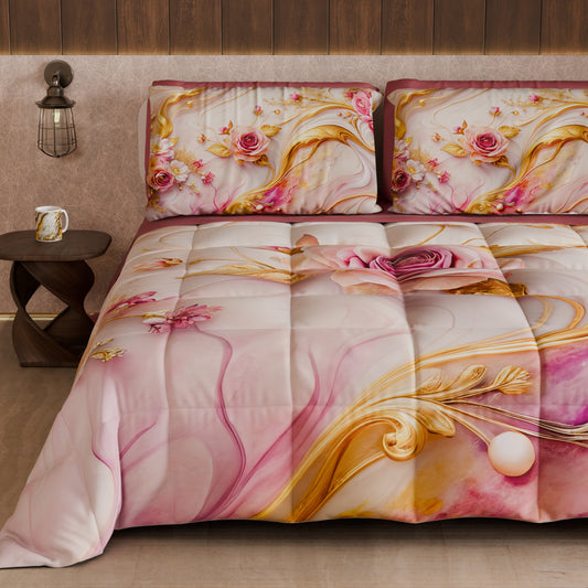 Couette, Edredon Double, Simple, 1 place et Demi Florale 06-6