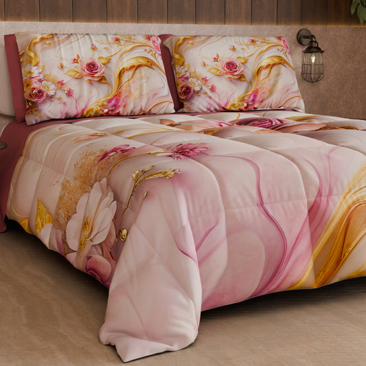 Couette, Edredon Double, Simple, 1 place et Demi Florale 06-6