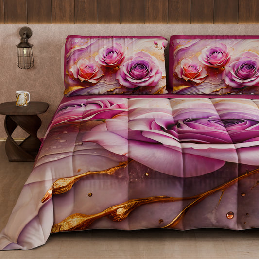 Couette, Edredon Double, Simple, 1 place et Demi Florale 06-8